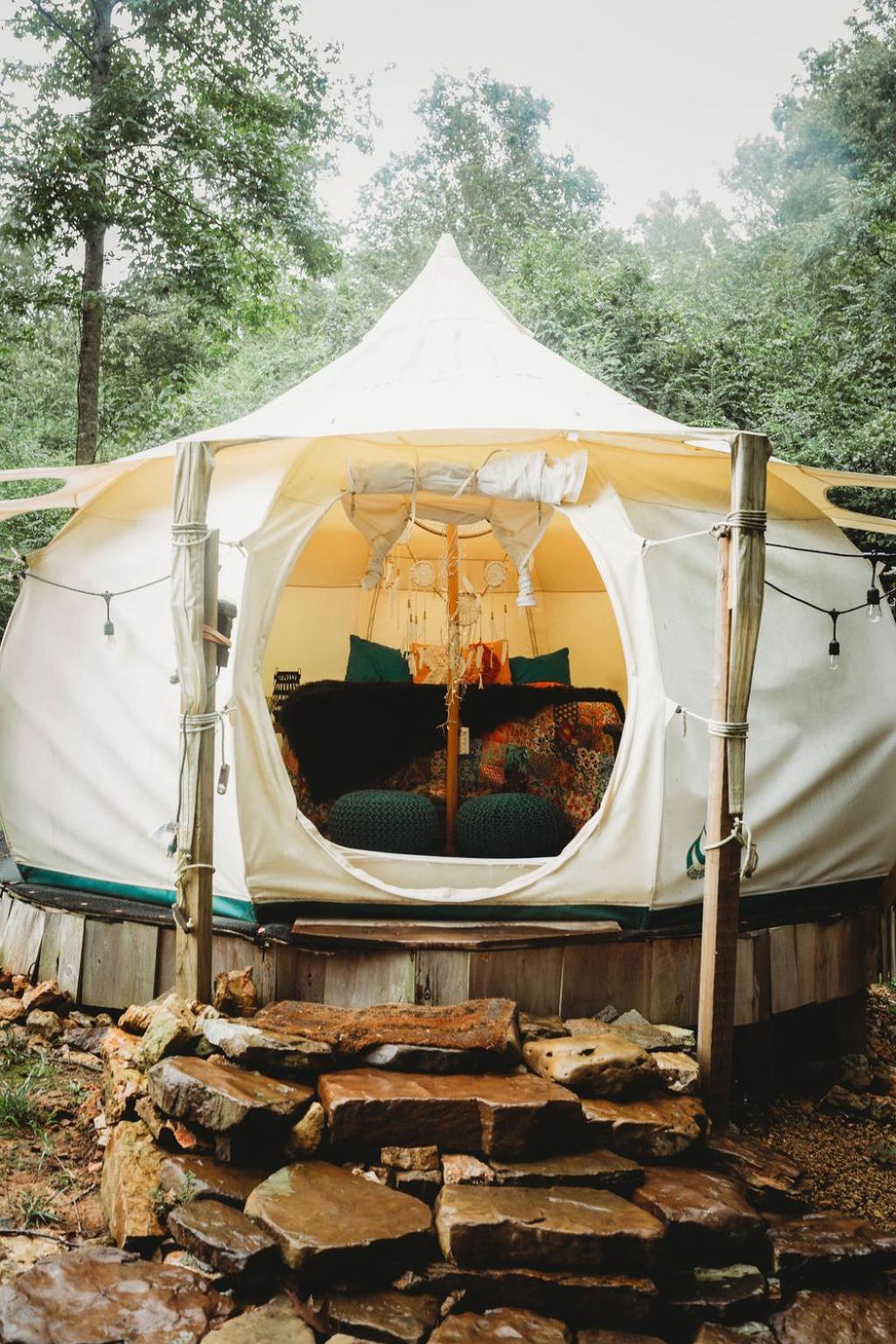 The Pisces-A Stargazing, Luxury Glamping Tent Rogersville Exterior foto